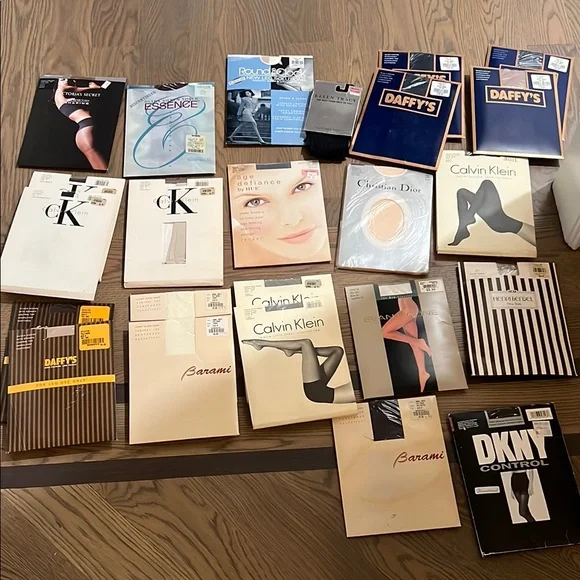 Extensive panty hose Collection in Black, White, and Beige and other colors - Picture 1 of 10
